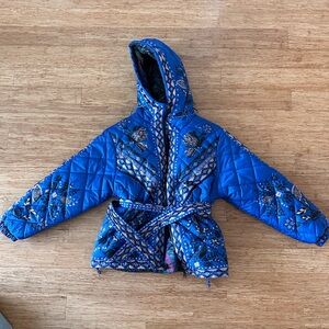 Farm Rio reversible puffer coat (small)